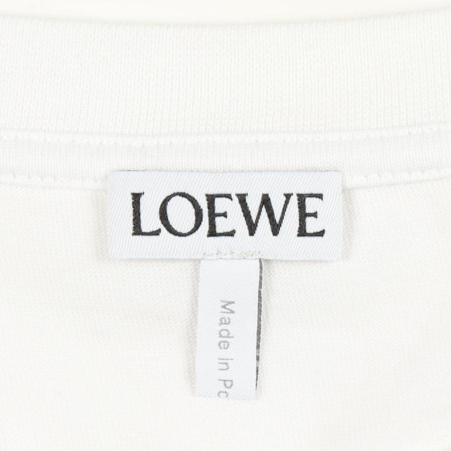 LOEWE（ロエベ） ハーバリウム刺繍 ブランドオフ コットン 半袖Tシャツ