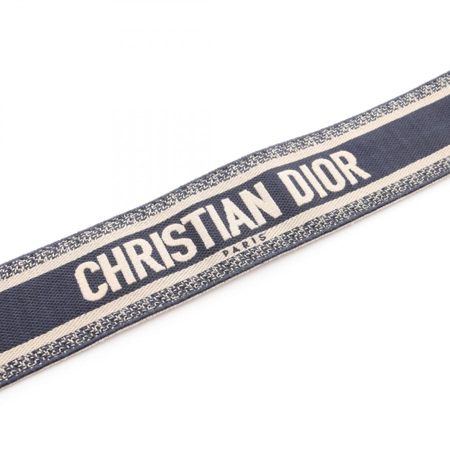 DIOR ディオール　キャンバス　ベルト　エンブロイダリー　新品未使用 ディオール エンブロイダリー ブランドオフ Dior キャンバス ベルト