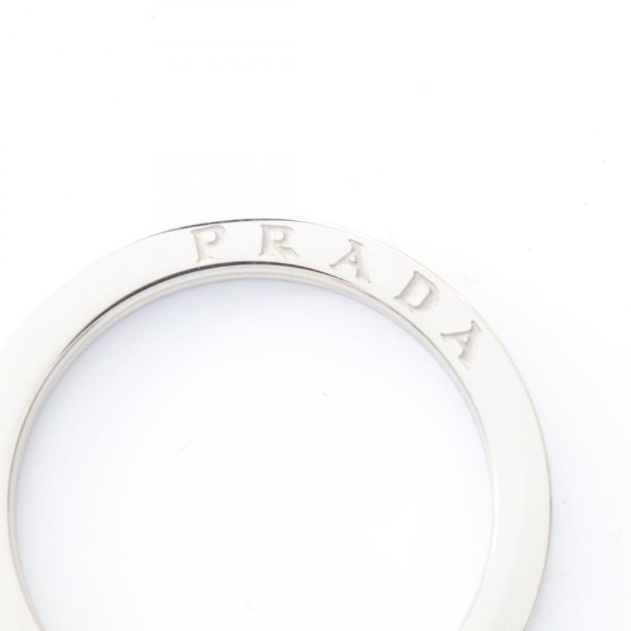 PRADA（プラダ） キーチェーン ブランドオフ ステンレススチール