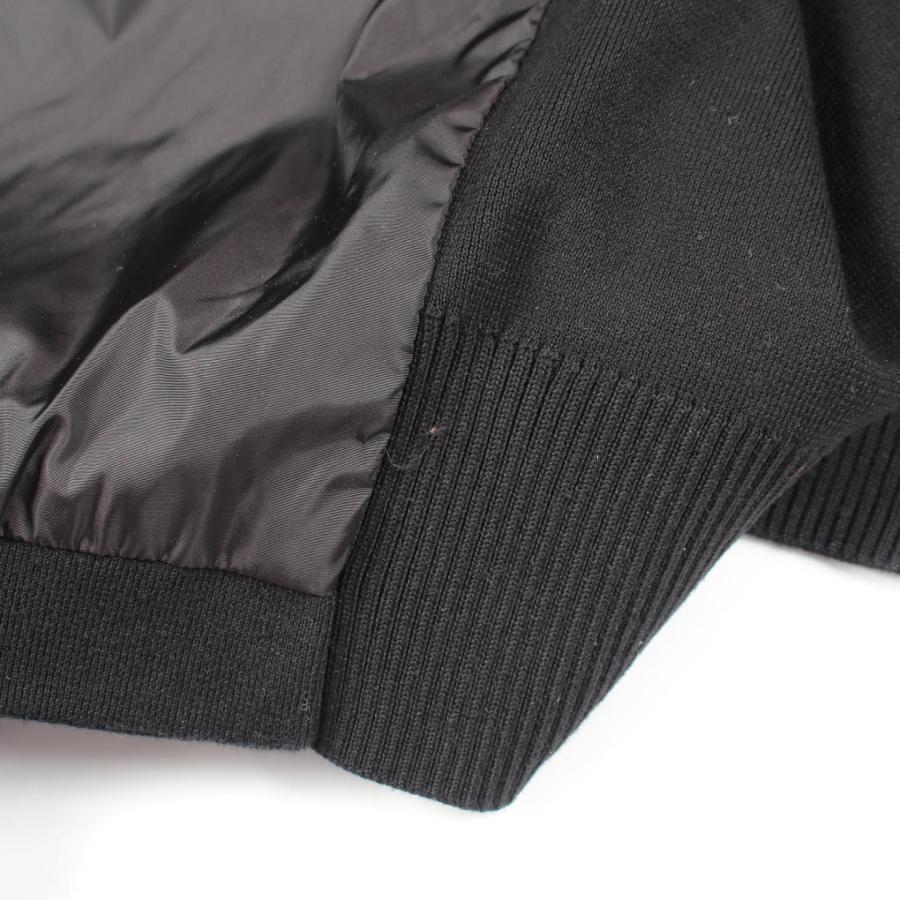 MONCLER（モンクレール） ニット切替 ジップアップパーカー ブランド
