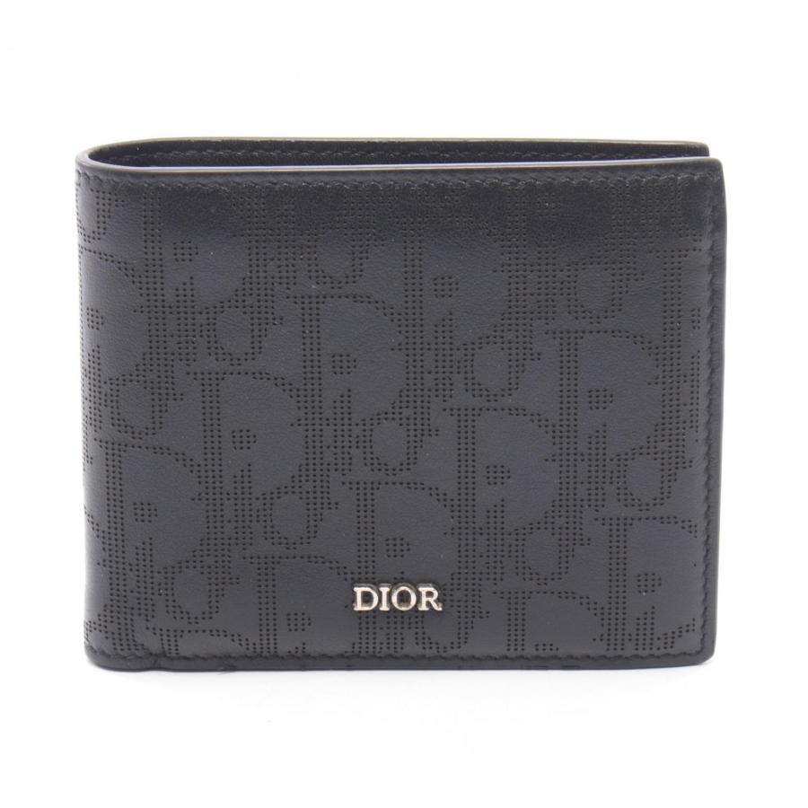 ディオール オブリーク ギャラクシー ブランドオフ Dior レザー 二