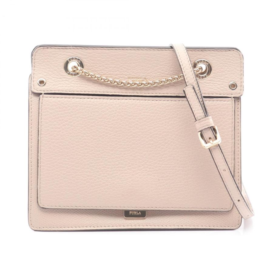 FURLA（フルラ） LIKE S ライク ブランドオフ レザー ショルダーバッグ 