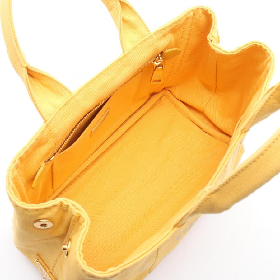 PRADA（プラダ） CANAPA カナパ ミニ ブランドオフ キャンバス トート