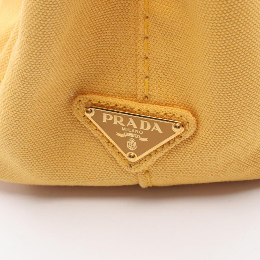 PRADA（プラダ） CANAPA カナパ ミニ ブランドオフ キャンバス トート