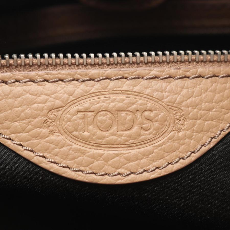 トッズ ALH SHOPPING PICCOLA 2WAY ブランドオフ TOD'S レザー トート