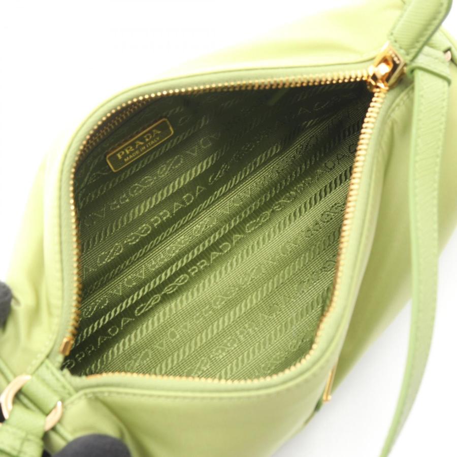 PRADA プラダ ショルダーバッグ Re-Nylon ポーチ TESSUTO+SAFFIAN PRADA Re-Nylon pouch TESSUTO+SAFFIAN Shoulder Bag 1NE058 leather