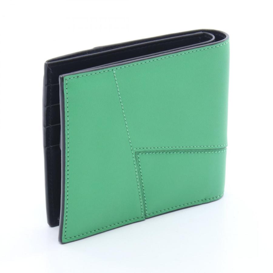 ロエベ パズル バイフォールド ウォレット(クラシックカーフ)  11191186【Aランク】【中古】 LOEWE（ロエベ） パズル バイフォールド コインウォレット(クラシック