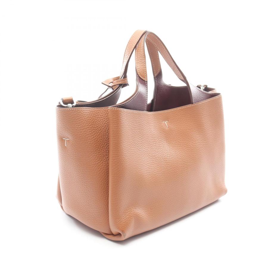 爆買 トッズ Tタイムレス ミニ 2WAY ブランドオフ TOD'S レザー