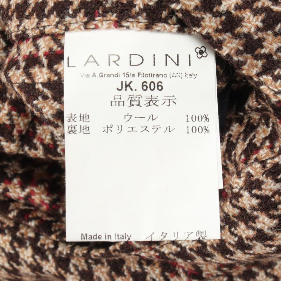 LARDINI（ラルディーニ） 千鳥格子柄 ブランドオフ ウール テーラード