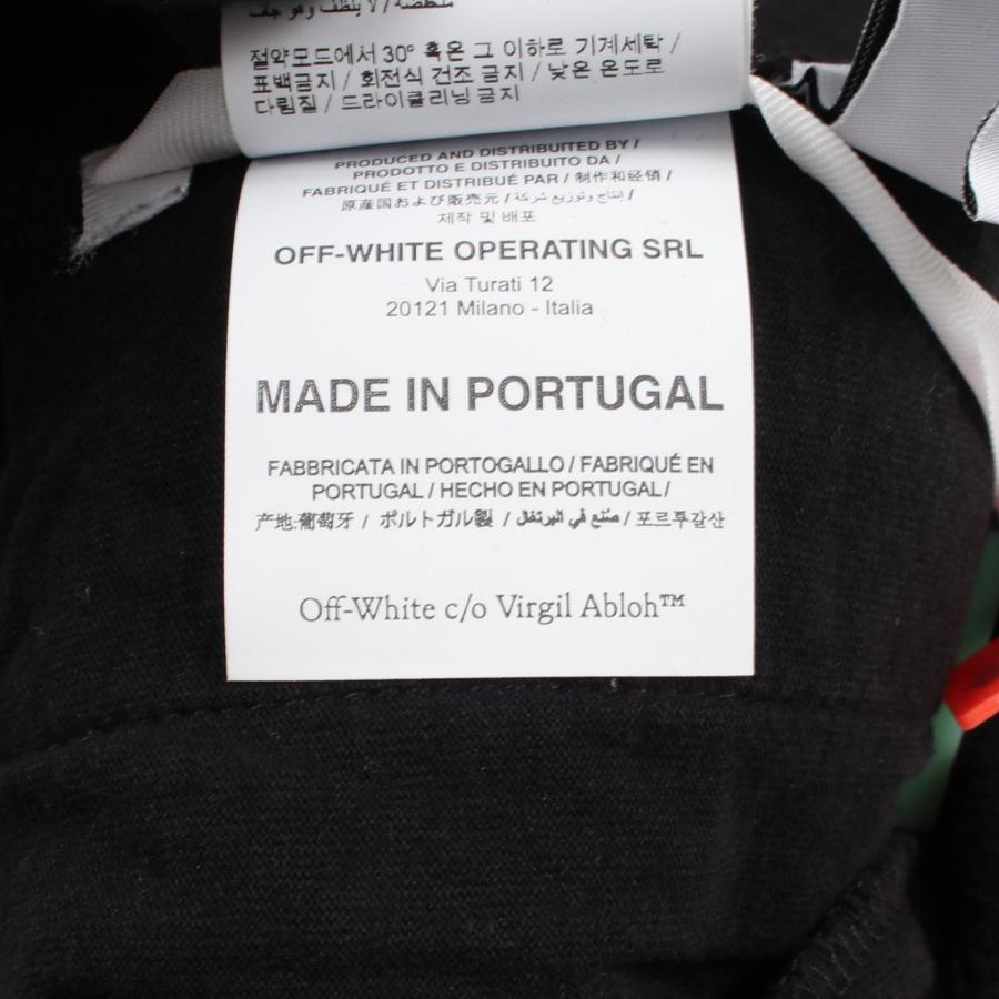 オフホワイト OFF-WHITE Sprayed Caravaggio パンツ 衣料品 ボトムス コットン メンズ ブラック系 【中古】 爆買 オフホワイト Sprayed Caravaggio ブランドオフ OFF-WHITE