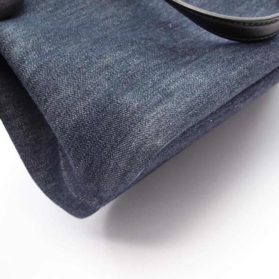 PRADA（プラダ） DENIM + VITELLO ブランドオフ デニム トートバッグ