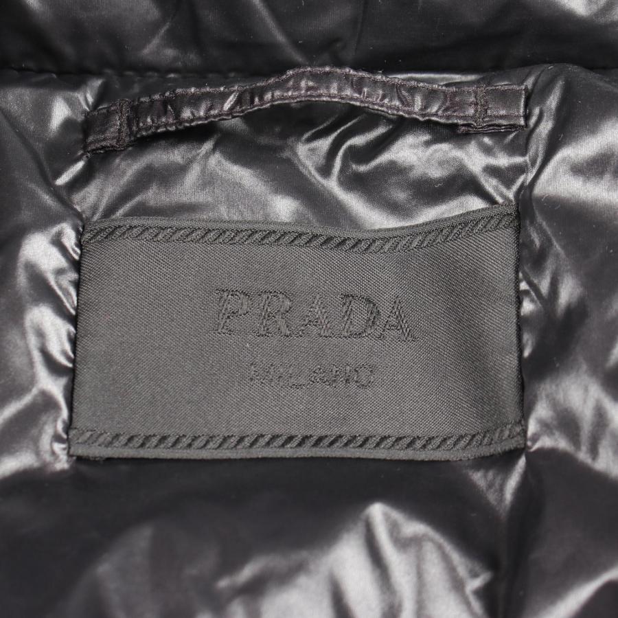 PRADA（プラダ） ロゴプリント フード付き ブランドオフ その他 ダウン