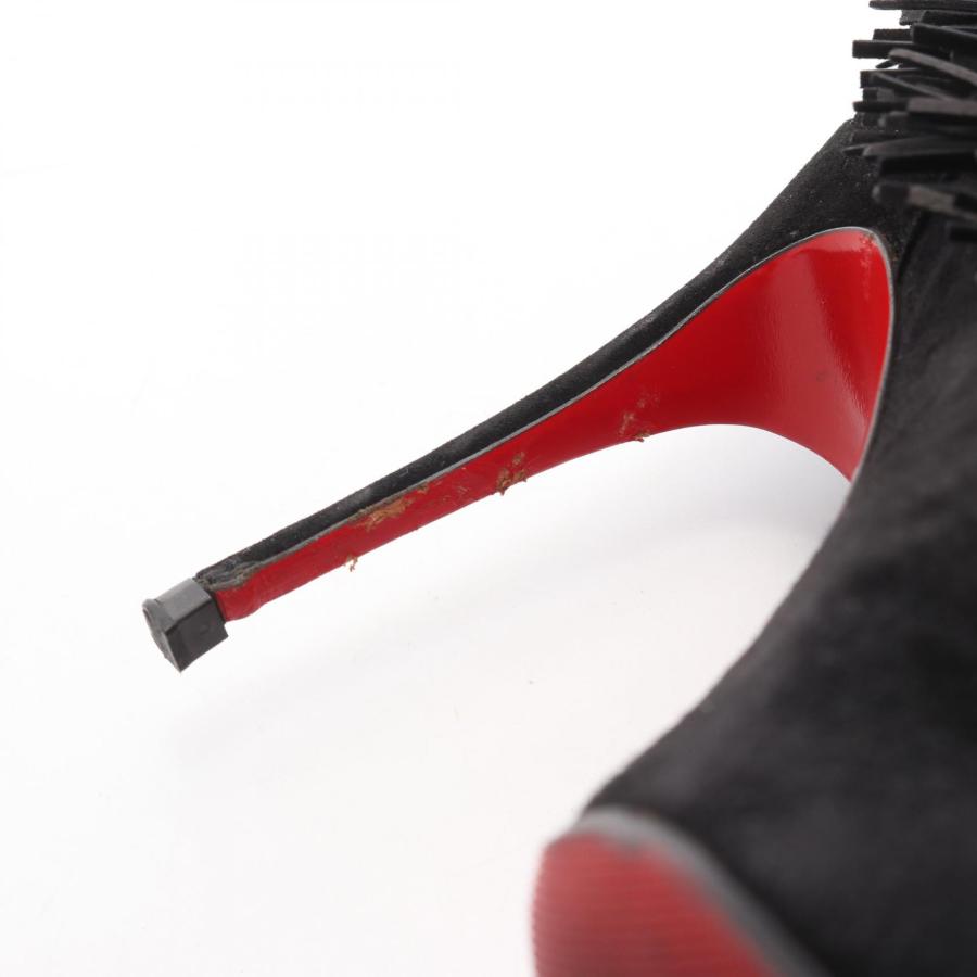 ChristianLouboutin ルブタン フリンジ スウェード ブーツ Christian Louboutin（クリスチャンルブタン） フリンジ ブランドオフ