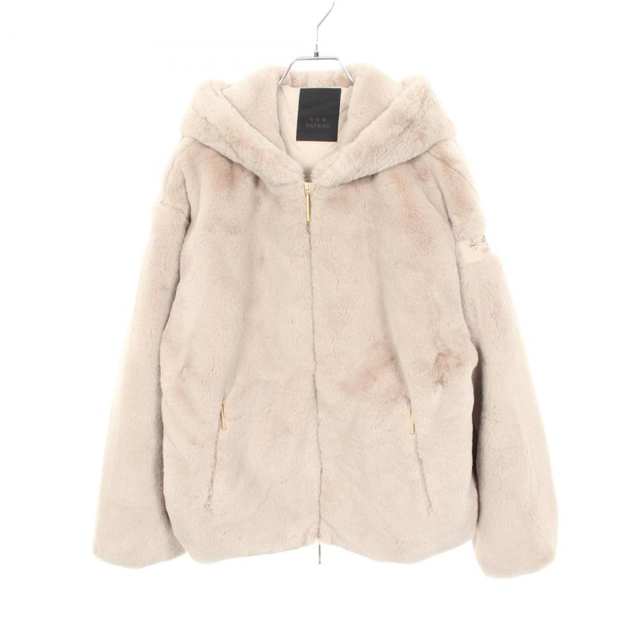 [TATRAS/タトラス] YUMORAフーデッドファーブルゾン 【極美品】 タトラス YUMOLA ユモラ エコファー フード付き ブランドオフ TATRAS