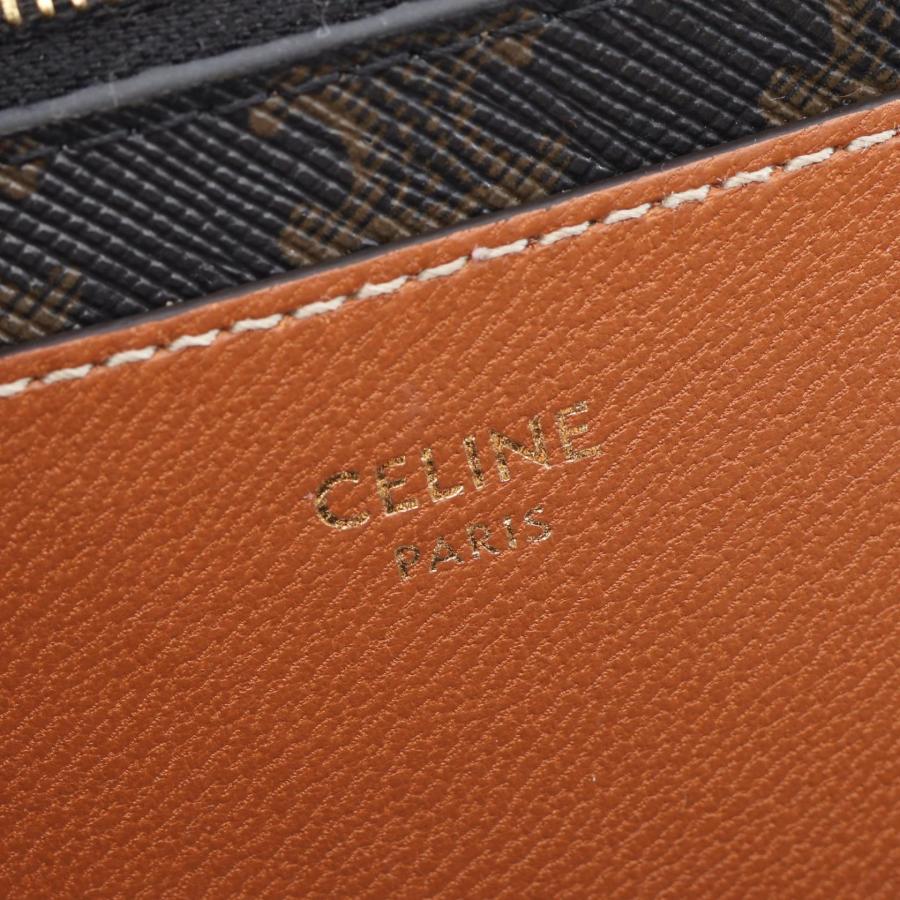 CELINE（セリーヌ） トリオンフ ブランドオフ レザー カードケース