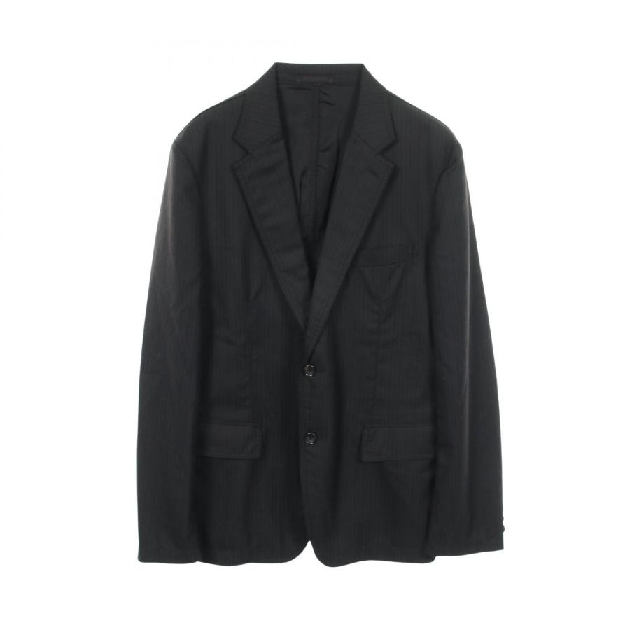 AD2006 コムデギャルソンオム　ストライプジャケット　Ｌ コムデギャルソンオム ストライプ ブランドオフ COMME des GARCONS