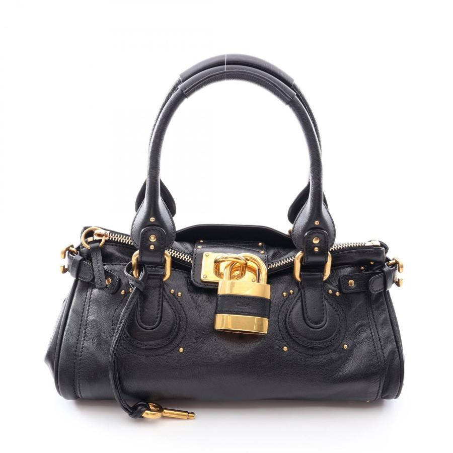 Chloe（クロエ） パディントン ブランドオフ レザー ハンドバッグ