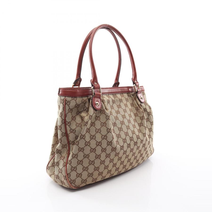 GUCCI（グッチ） スーキー ブランドオフ キャンバス トートバッグ GG