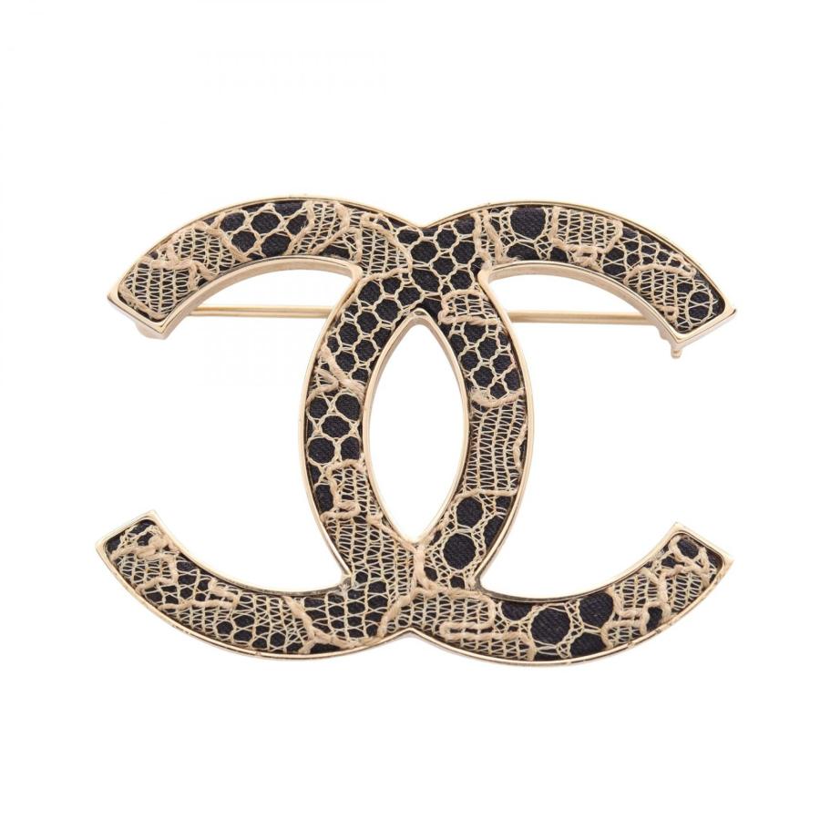 CHANEL - 美品　レア物　シャネル　総レースココマーク刺繍アンサンブル CHANEL（シャネル） ココマーク レース ブランドオフ CHANEL GP