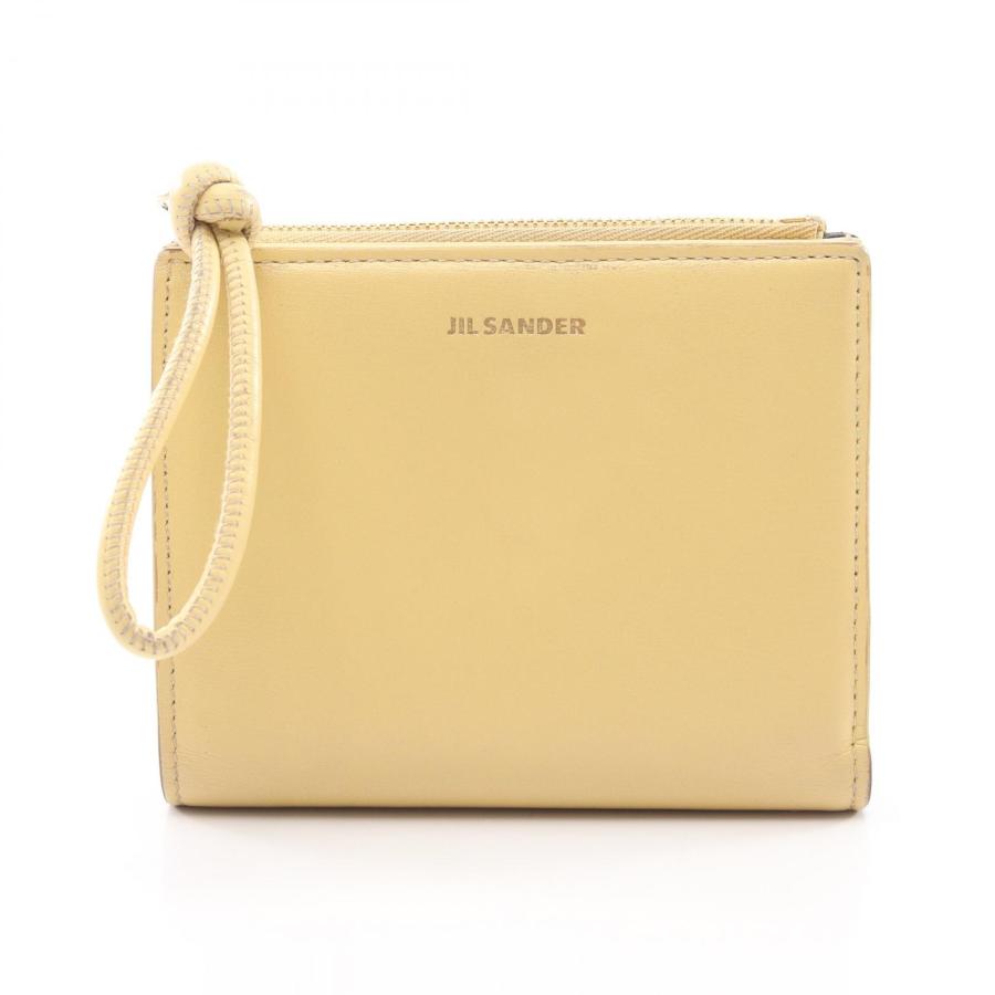 未使用に近い JIL SANDER ジルサンダー コンパクトウォレット GIRO JIL SANDER（ジルサンダー） Giro ミニフレンチウォレット ブランド