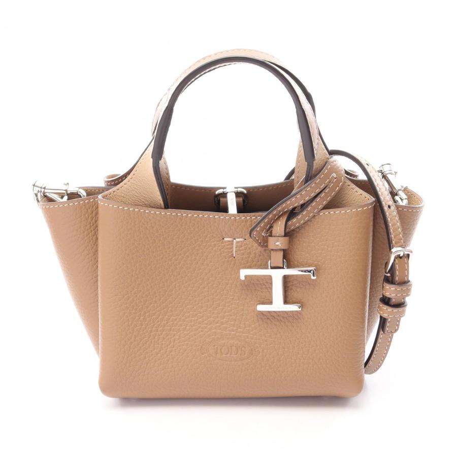 トッズ Tタイムレス マイクロ 2WAY ブランドオフ TOD'S レザー