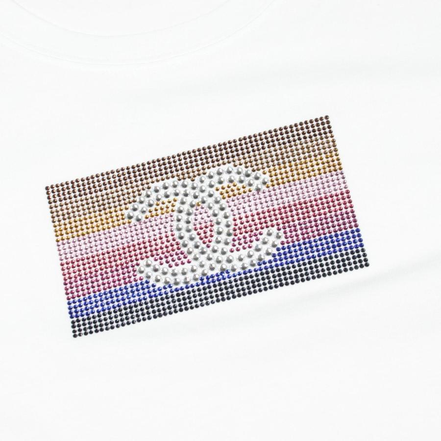 CHANEL（シャネル） ココマーク ラインストーン ブランドオフ コットン