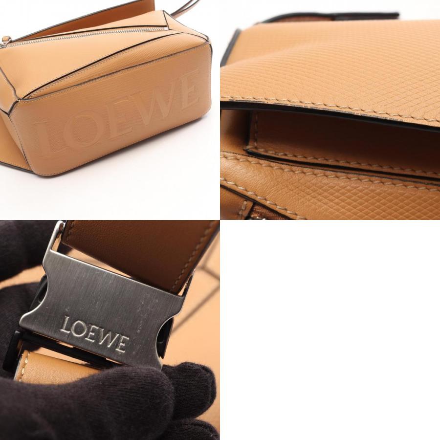 LOEWE（ロエベ） パズル バムバッグ スモール ブランドオフ レザー