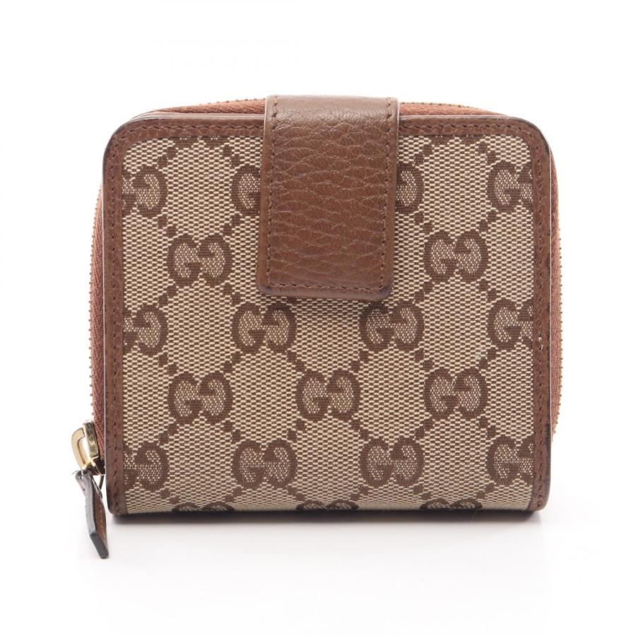 GUCCI（グッチ） GGキャンバス ブランドオフ キャンバス 二つ折り財布