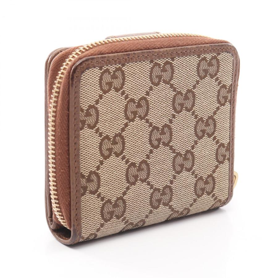 GUCCI（グッチ） GGキャンバス ブランドオフ キャンバス 二つ折り財布