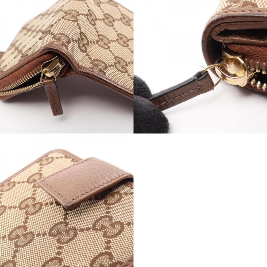 GUCCI（グッチ） GGキャンバス ブランドオフ キャンバス 二つ折り財布