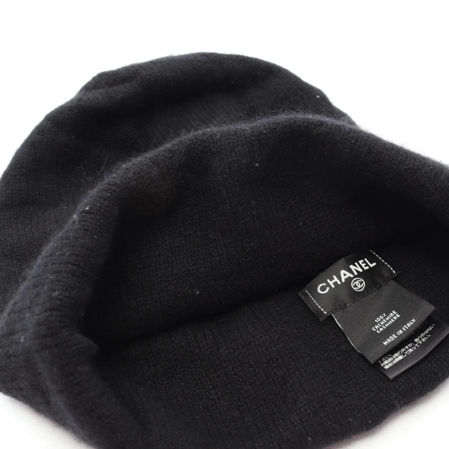 未使用 CHANEL シャネル ニット帽 ココマーク 帽子 CHANEL（シャネル） ニット帽 AAA204 B17041 レディース カシミヤ ココ