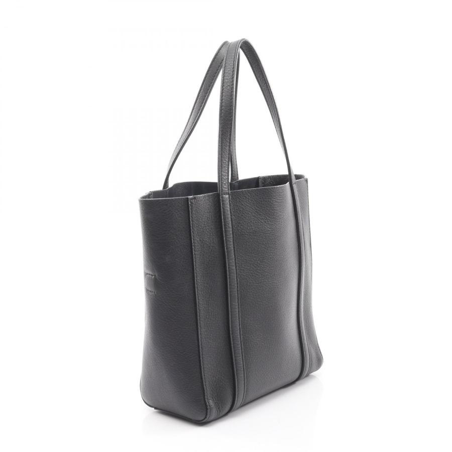 美品 BALENCIAGA EVERYDAY トートバッグ レザー ブラック BALENCIAGA（バレンシアガ） EVERYDAY XXS エブリデイ ブランドオフ