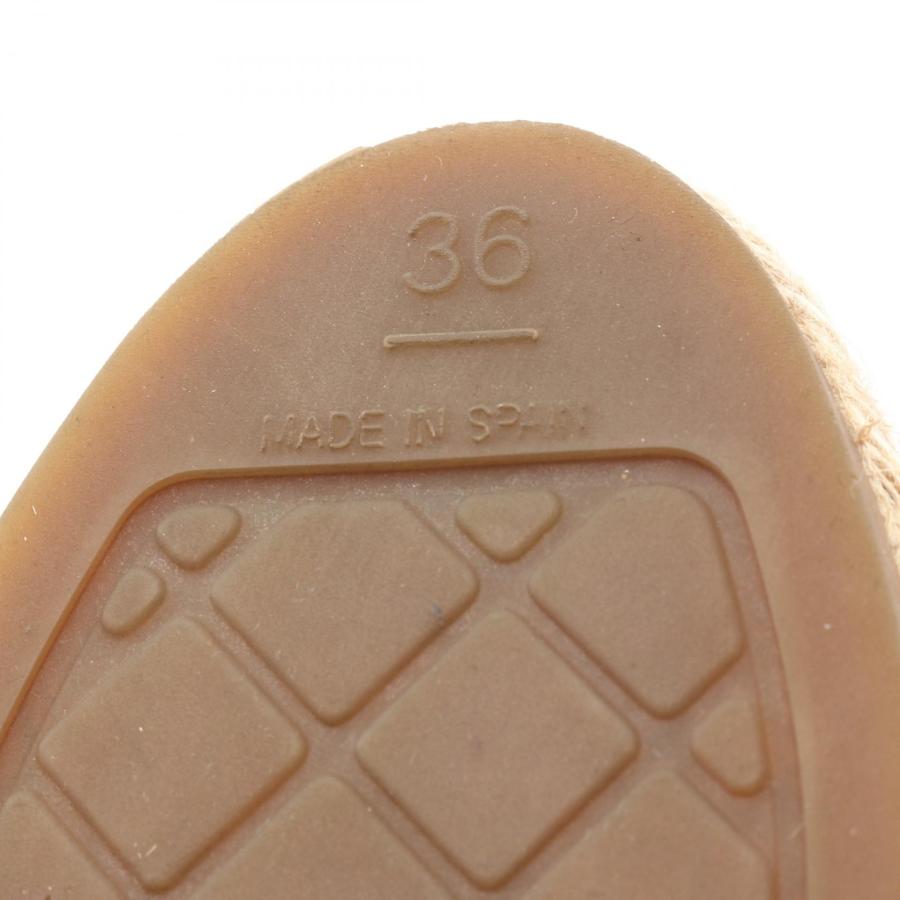 シャネル ココマーク エスパドリーユ スリッポン ブランドオフ CHANEL キャンバス その他靴 中古 レディース