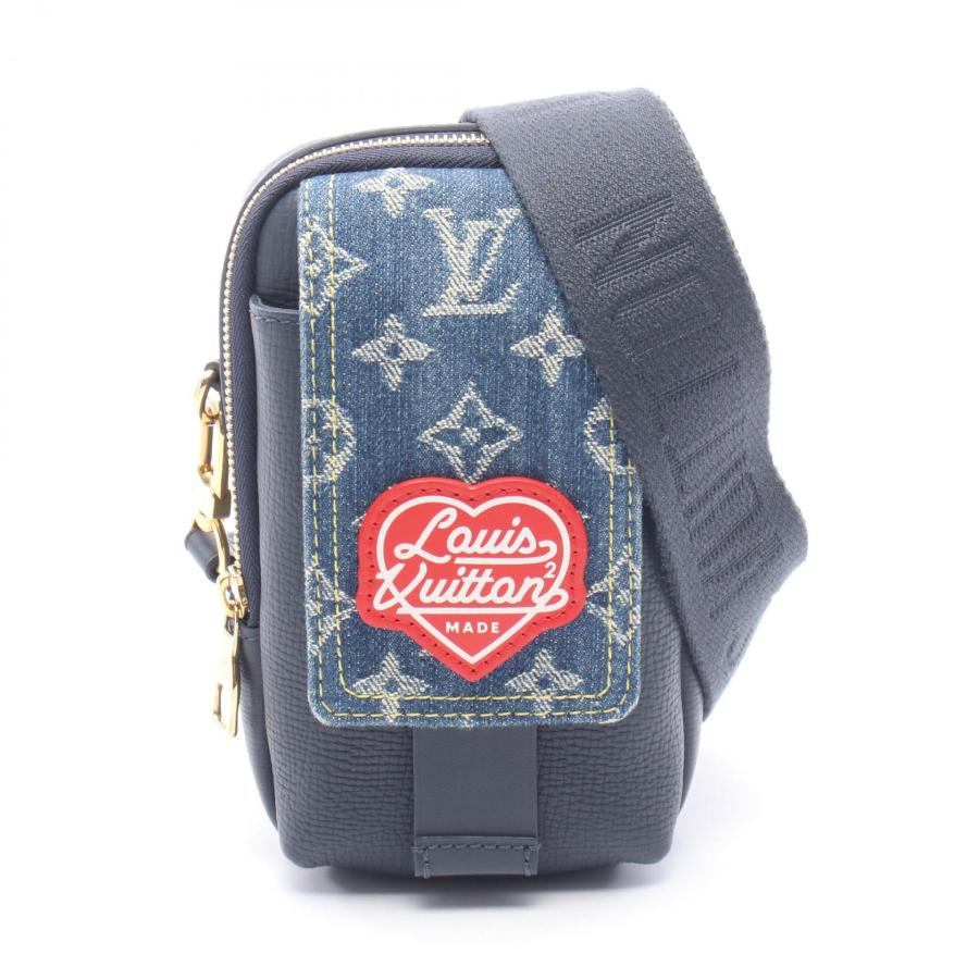 LOUIS VUITTON ダブルフォンポーチ NIGOコラボ ショルダーバッグ LOUIS VUITTON（ルイ・ヴィトン） LV × NIGO ダブルフォンポーチ