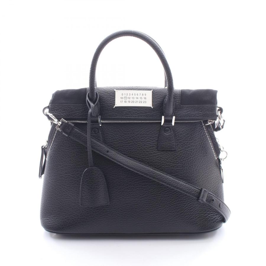 Maison Margiela 5AC ミディアム 黒 2WAY メゾンマルジェラ11 5AC ミディアム 2WAY ブランドオフ Maison