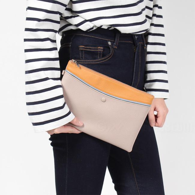 IL BISONTE イルビゾンテ バッグ ポーチ メンズ レディース PIANOSA POCHETTE レザー MALVA/CIELO/OCRA  BCL030-PI0005 Fifty On 創業50周年記念 :ILB-059:インポートセレクトMikeMuseum - 通販 -