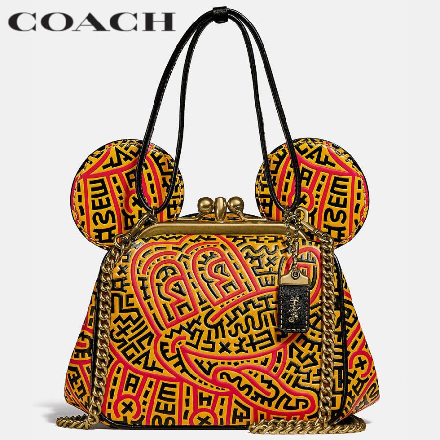 新規購入 Coach コーチ ディズニー ミッキー マウス X キース ヘリング キスロック バッグ ハンドバッグ ショルダーバッグ 2way アウトレット レディース Co0109 Mikenext 通販 Yahoo ショッピング 日本製 Loopbiketours Com