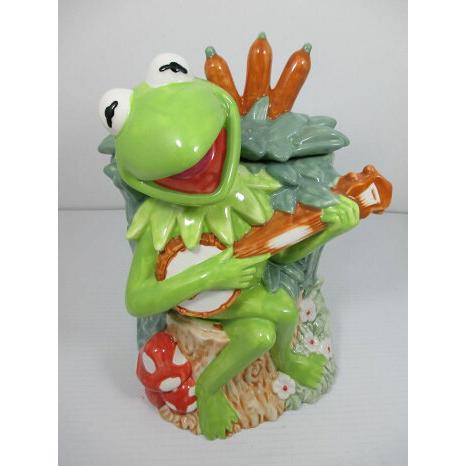KERMIT カーミット クッキージャー 陶器製 ザ マペッツ The Muppets