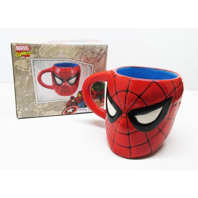 上品なスタイル マーベル Marvel スパイダーマン Spiderman 3dフェイス マグカップ Materialworldblog Com