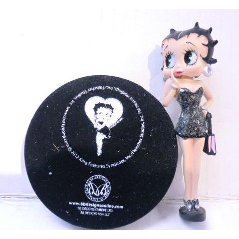 Betty Boop ベティ ブープ レジン製ミニ フィギュア マグネット