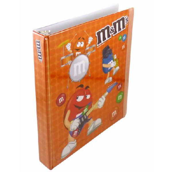 m&m エムアンドエムズ 3穴リングファイル ロックンロール バインダー