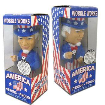 アンクルサム フィギュア 約15cm ボビンヘッド アンクル サム FUNKO Uncle Sam ファンコ ボビンヘッド : アンティーク