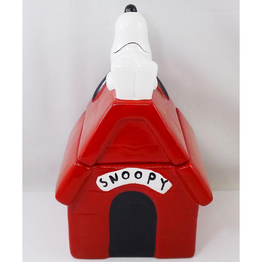 Snoopy ピーナッツ クッキージャー スヌーピー ハウス : アンティーク