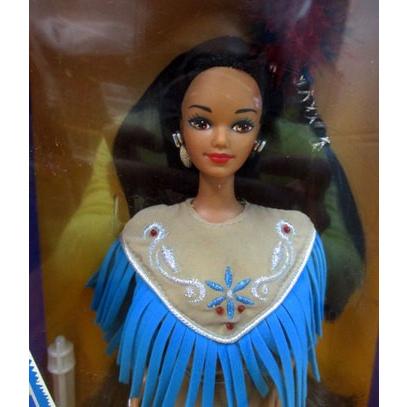 バービー　AMERICAN INDIAN Barbie 1996年製　未開封 ◎1996年 バービー 【NATIVE AMERICAN Barbie】 ネイティブ