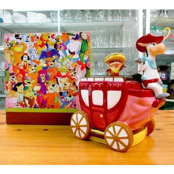 早射ちマック Quick Draw McGraw クッキージャー 陶器製 馬車 早射ちマック Quick Draw McGraw クッキージャー 陶器製 馬車