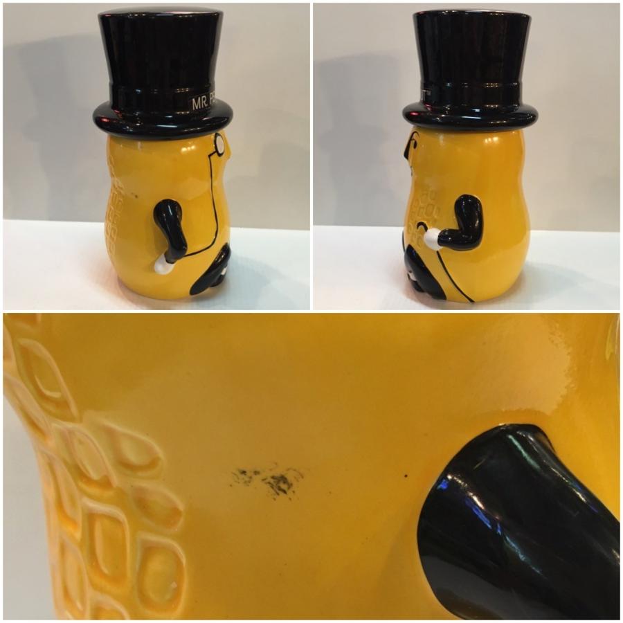 MR.PEANUT ミスターピーナッツ クッキージャー 陶器 ミスターピーナッツ MR. PEANUTクッキージャー陶器製 【企業