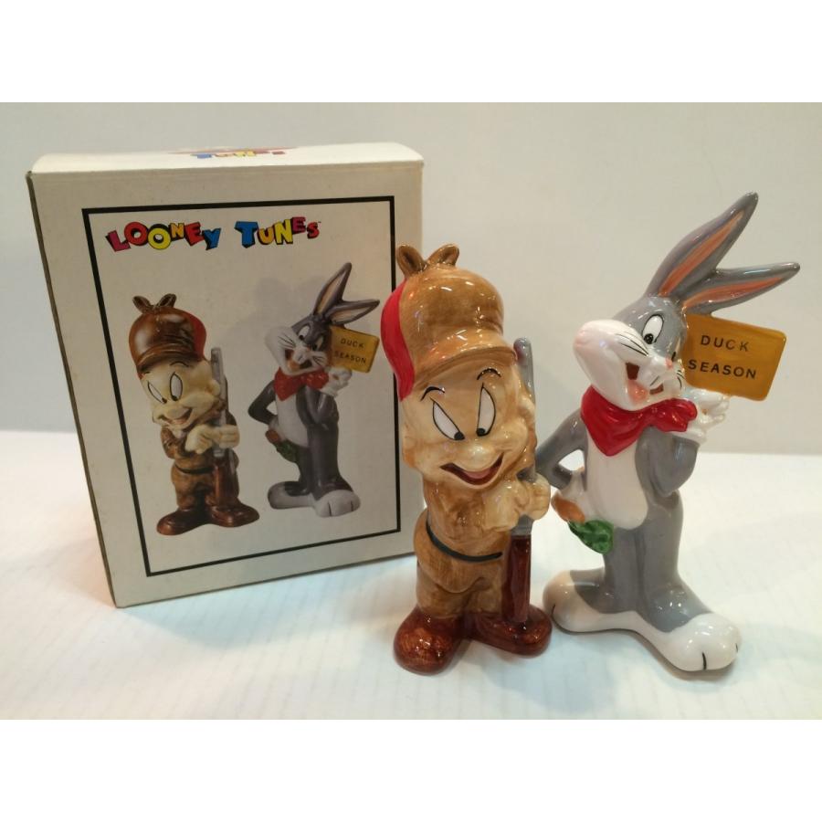 LOONY TUNES ルーニーテューンズ ソルト＆ペッパー 陶器製 バックス