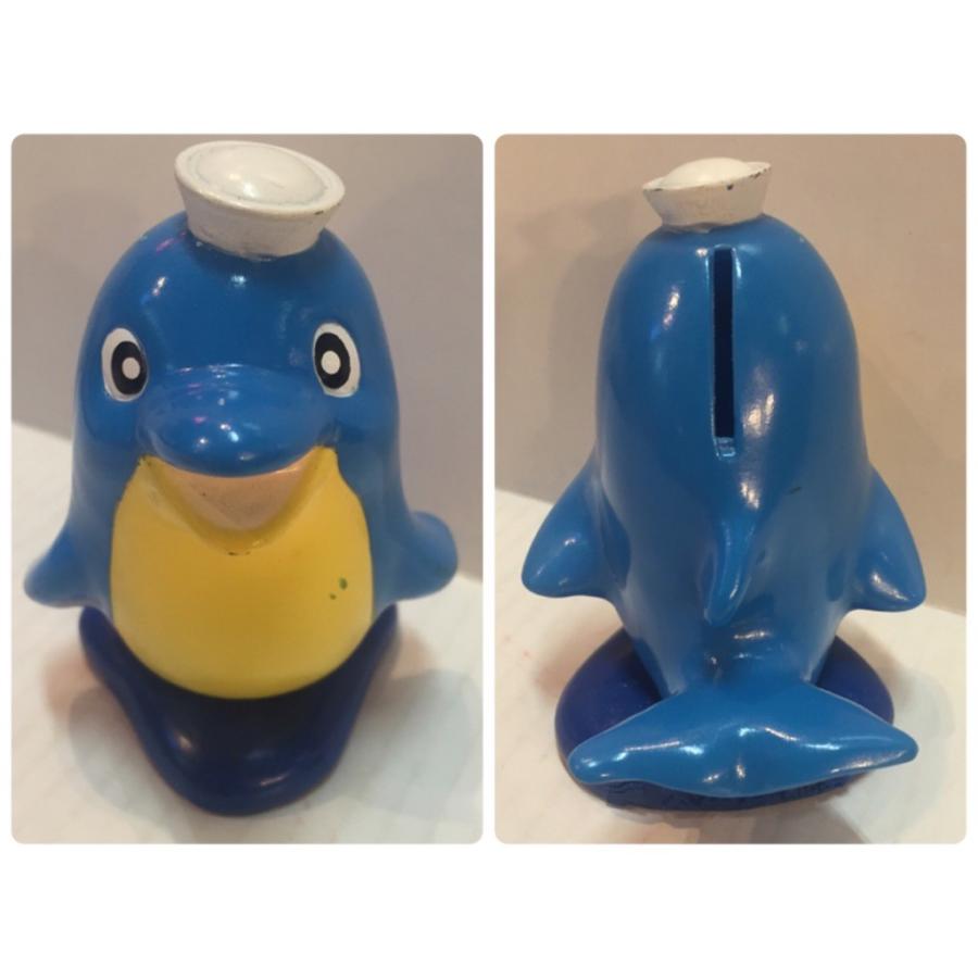 太平洋証券】ノベルティ イルカ バンク 貯金箱 : アンティークマイク