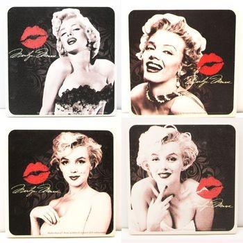 マリリン・モンロー コースター 6枚セット