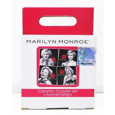 マリリン・モンロー コースター 6枚セット マリリン・モンロー コースター 6枚セット